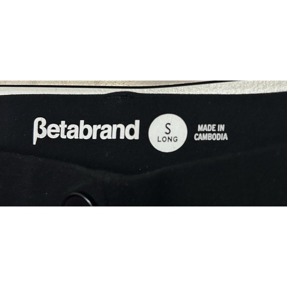 Betabrand Yoga Dress Pants Sz Small Long Tall Pull On Stretch Straight Career - Picture 3 of 6